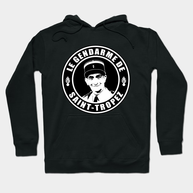 Le Gendarme de Saint-tropez Hoodie by Extracom